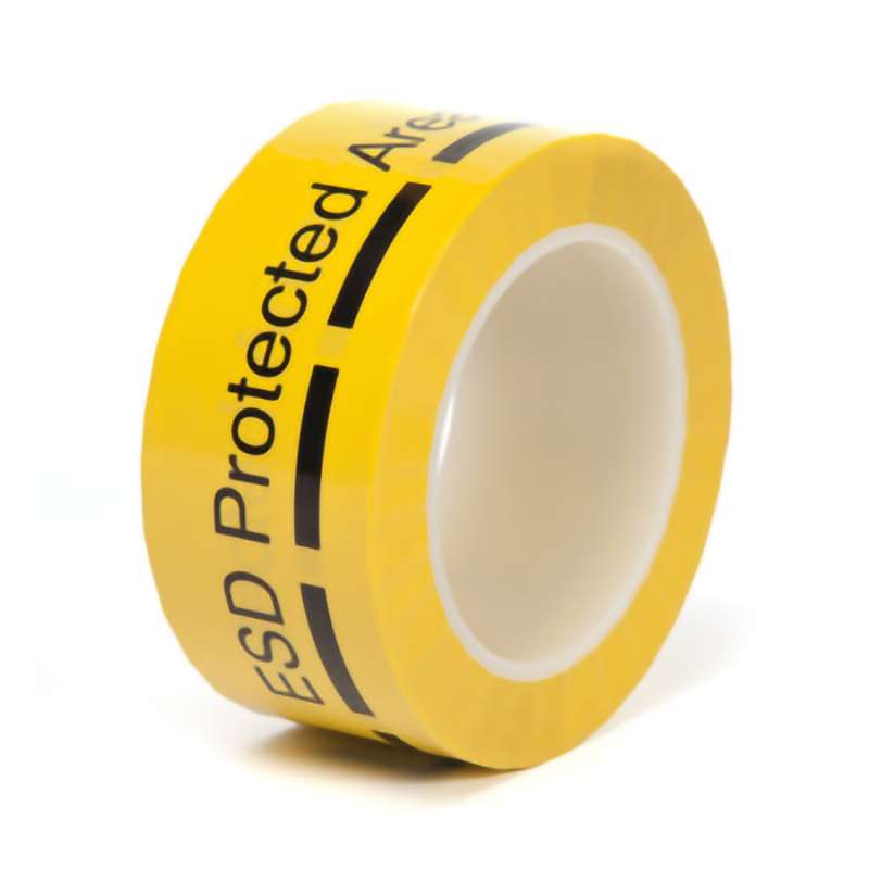 Floor Tape, 2"x36 Yds, 3" Core, 5.5 mil, Yellow